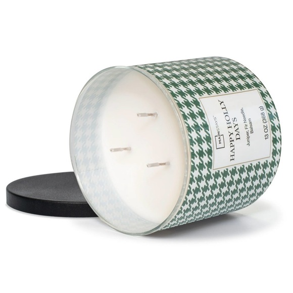 Mainstays Happy Holly Days Scented 3-Wick Candle, 13 oz. - Picture 5 of 6